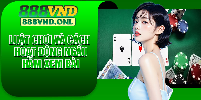 Luật chơi và cách hoạt động Ngầu Hầm xem bài