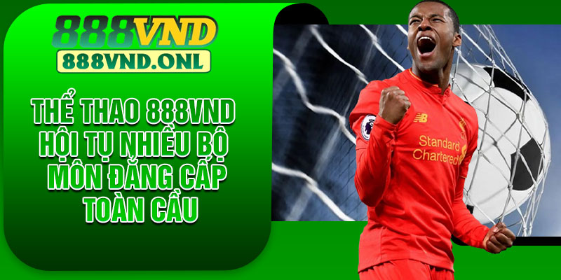 Thể thao 888VND hội tụ nhiều bộ môn đẳng cấp toàn cầu