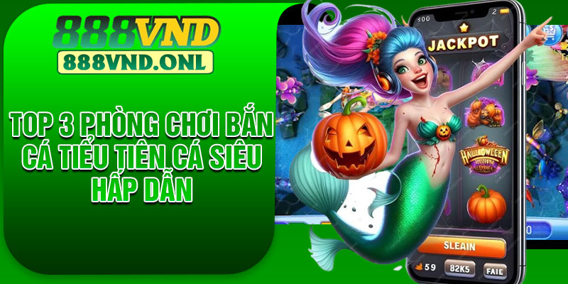 Top 3 phòng chơi Bắn cá tiểu tiên cá siêu hấp dẫn